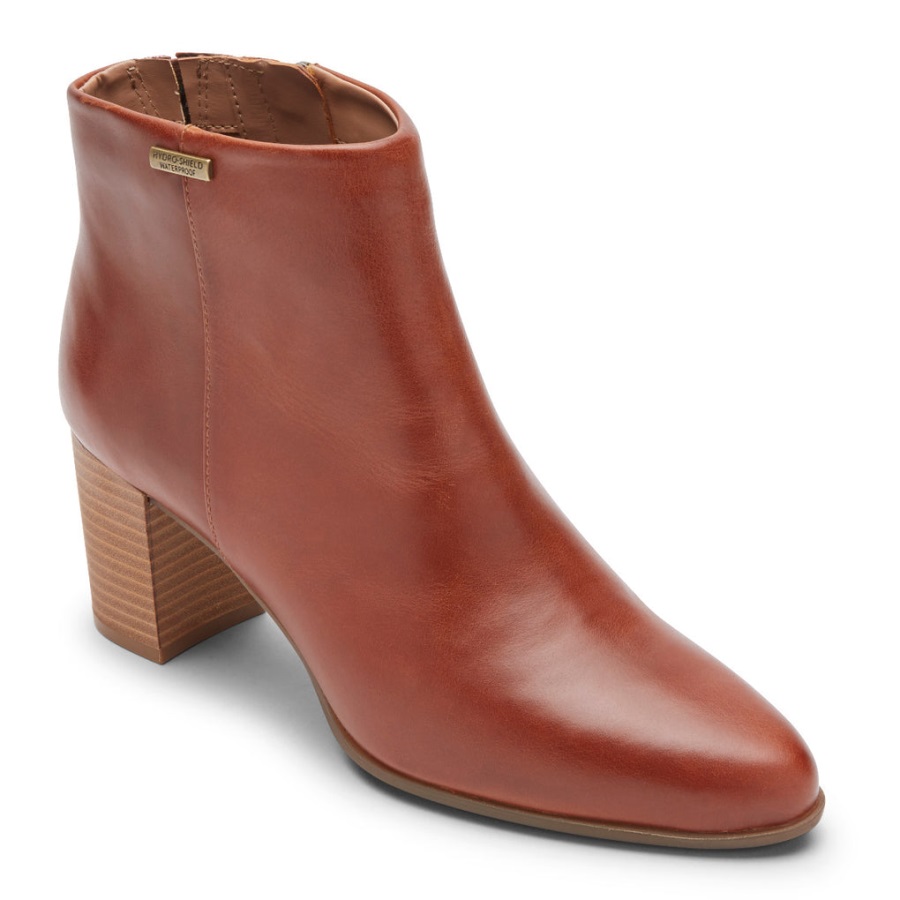 rockport_kadin_camdyn_patik_taba_rengi_deri_su_gecirmez.jpg Rockport Kadın Camdyn Patik Taba Rengi Deri Su Geçirmez - Görsel 1