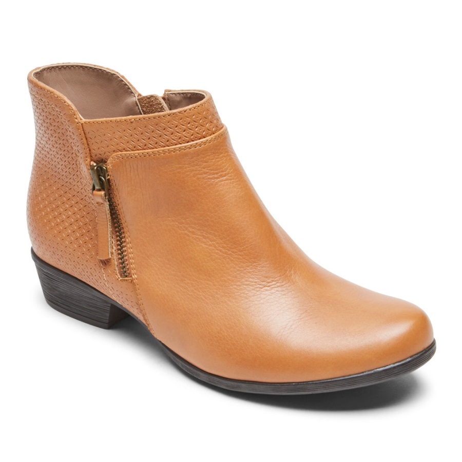 rockport_kadin_carly_bootie_hindistan_cevizi.jpg Rockport Kadın Carly Bootie Hindistan Cevizi - Görsel 1