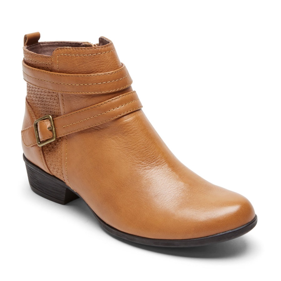 rockport_kadin_carly_kayis_cizme_bronzluk.jpg Rockport Kadın Carly Kayış çizme Bronzluk - Görsel 1