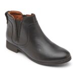 Rockport Kadın Crosbie Gore Patik Siyah