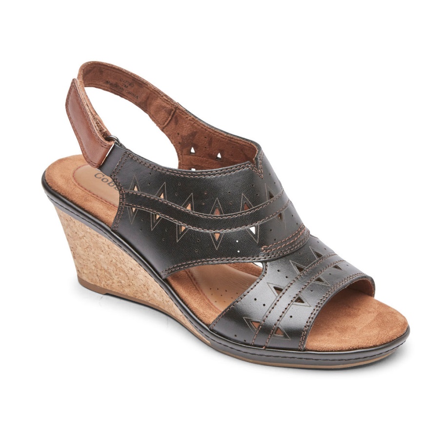 rockport_kadin_janna_delikli_slingback_siyah.jpg Rockport Kadın Janna Delikli Slingback Siyah - Görsel 1
