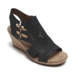 Rockport Kadın Janna Kama Sandal Siyah Nubuk