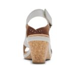 Rockport Kadın Janna Slingback Kama Sandal Beyaz Deri - Görsel 5