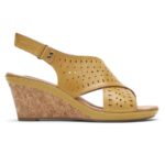 Rockport Kadın Janna Slingback Kama Sandal Güneş ışını Deri - Görsel 2