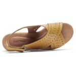 Rockport Kadın Janna Slingback Kama Sandal Güneş ışını Deri - Görsel 4