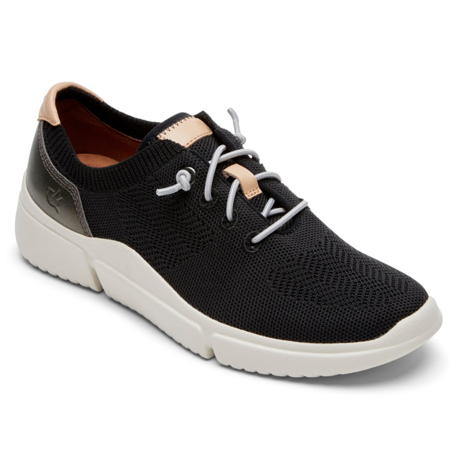 rockport_kadin_juna_bungee_spor_ayakkabi_siyah.jpg Rockport Kadın Juna Bungee Spor Ayakkabı Siyah - Görsel 1