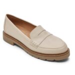 Rockport Kadın Kacey Kuruş Mokasen Vanilya