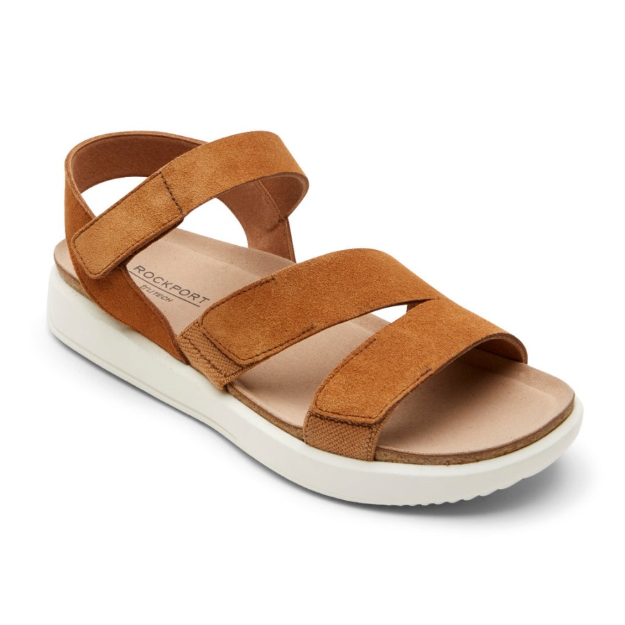 rockport_kadin_kells_bay_3_kayis_sandalet_bal.jpg Rockport Kadın Kells Bay 3 Kayış Sandalet Bal - Görsel 1