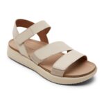 Rockport Kadın Kells Bay 3 Kayışlı Sandalet Vanilya