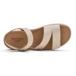 Rockport Kadın Kells Bay 3 Kayışlı Sandalet Vanilya - Görsel 4