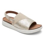 Rockport Kadın Kyra Arkası Açık Sandalet Platin