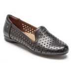 Rockport Kadın Maiika Dokuma Slip-on Siyah Deri