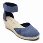Rockport Kadın Marah Ayak Bileği Kayışı Kama Sandal Denim