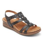 Rockport Kadın Mayo Boncuklu Sandalet Siyah