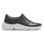 Rockport Kadın R-evolution Yıkanabilir Slip-on Spor Ayakkabı Siyah Yıkanabilir W Beyaz Taban - Görsel 2