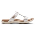 Rockport Kadın Rubey Slayt Sandal Beyaz Kalaylı - Görsel 2