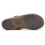 Rockport Kadın Rubey Slayt Sandal Taupe çok Deri - Görsel 3