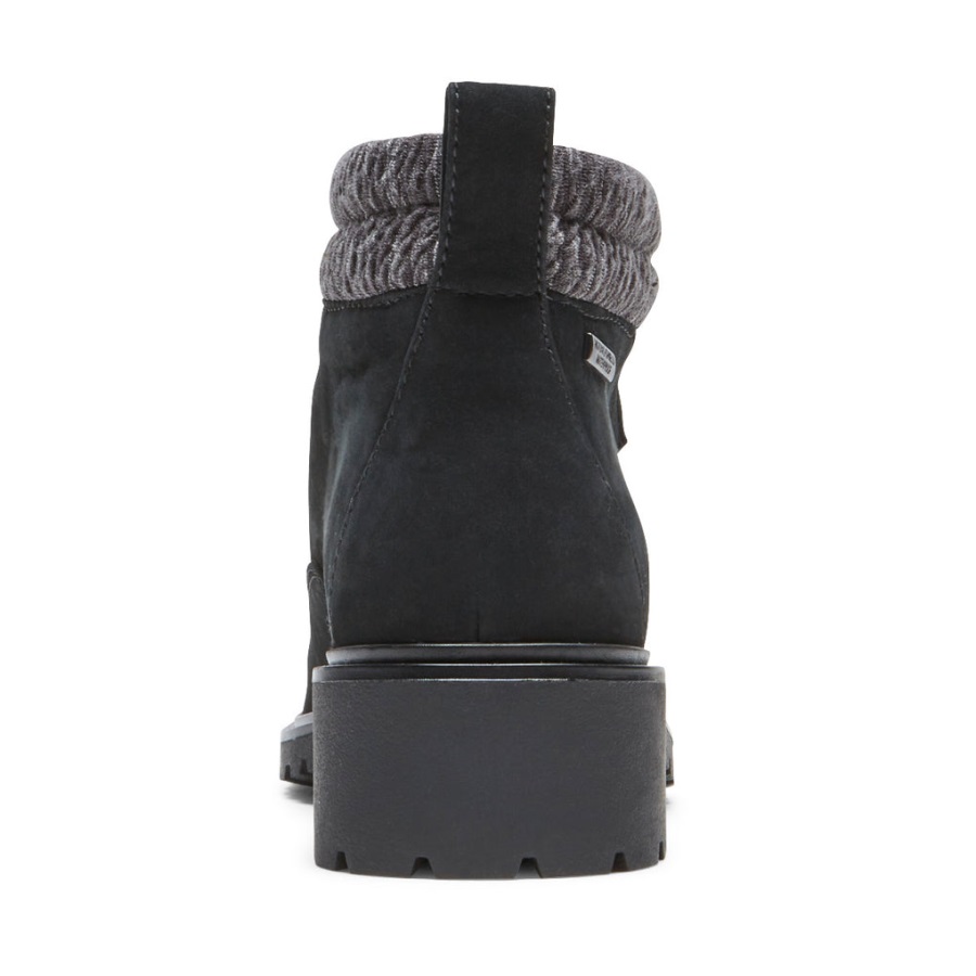 Rockport Kadın Ryleigh Uzun Yürüyüşe çıkan Kimse çizme-su Geçirmez Siyah - Görsel 5
