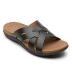 Rockport Kadın Sırt Dokuma Slayt Siyah