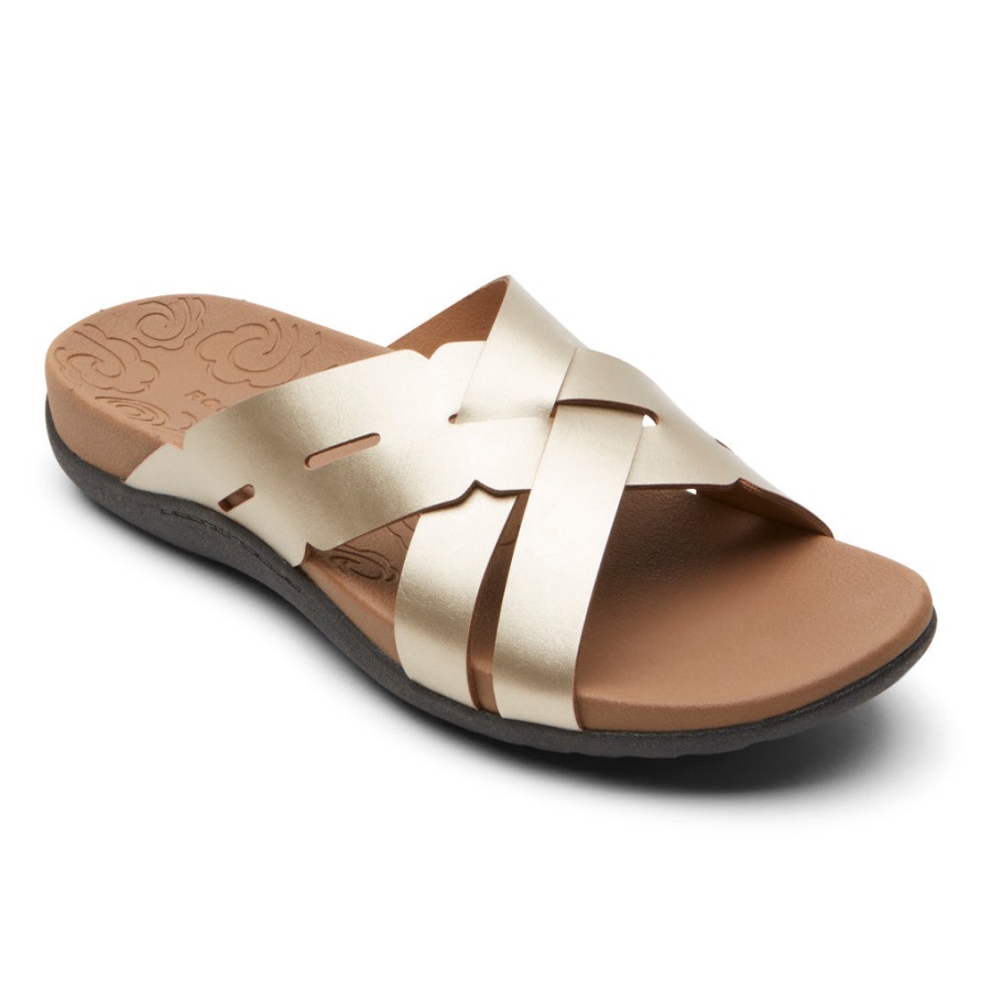 rockport_kadin_sirt_dokuma_slayt_yildiz_isigi.jpg Rockport Kadın Sırt Dokuma Slayt Yıldız ışığı - Görsel 1