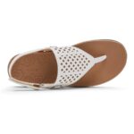 Rockport Kadın Sırt Tanga Sandal Beyaz - Görsel 4
