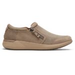 Rockport Kadın Skylar Zip Slip-on Taupe - Görsel 2