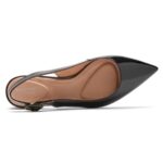 Rockport Kadın Toplam Hareket Noelle Arkası Açık Topuklu Siyah Patent - Görsel 4