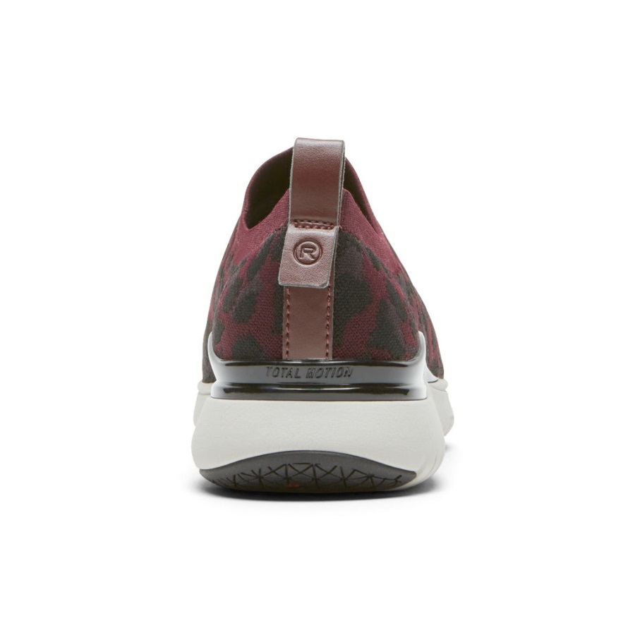 Rockport Kadın Toplam Hareket Sporu Yüksek Slip-on öküz Kanlı Leopar - Görsel 5