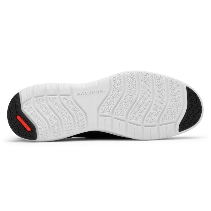 Rockport Kadın Toplam Hareket Sporu Yüksek Slip-on Siyah Deri - Görsel 3