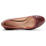 Rockport Kadın Toplam Hareket Sydney Yay Pompası Oxblood - Görsel 4