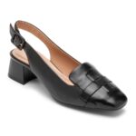 Rockport Kadın Total Motion Esma Dokuma Topuklu Siyah