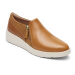 Rockport Kadın Total Motion Lillie Yan Fermuarlı Spor Ayakkabı Bal