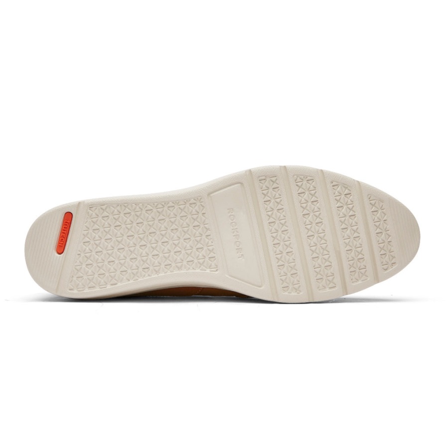 Rockport Kadın Total Motion Lillie Yan Fermuarlı Spor Ayakkabı Bal - Görsel 3