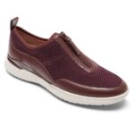 Rockport Kadın Total Motion Spor Fermuarlı Spor Ayakkabı Oxblood