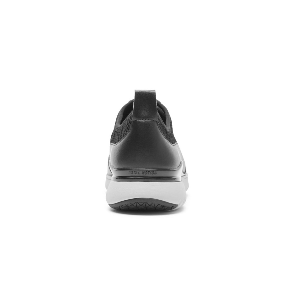 Rockport Kadın Total Motion Spor Fermuarlı Spor Ayakkabı Siyah - Görsel 5