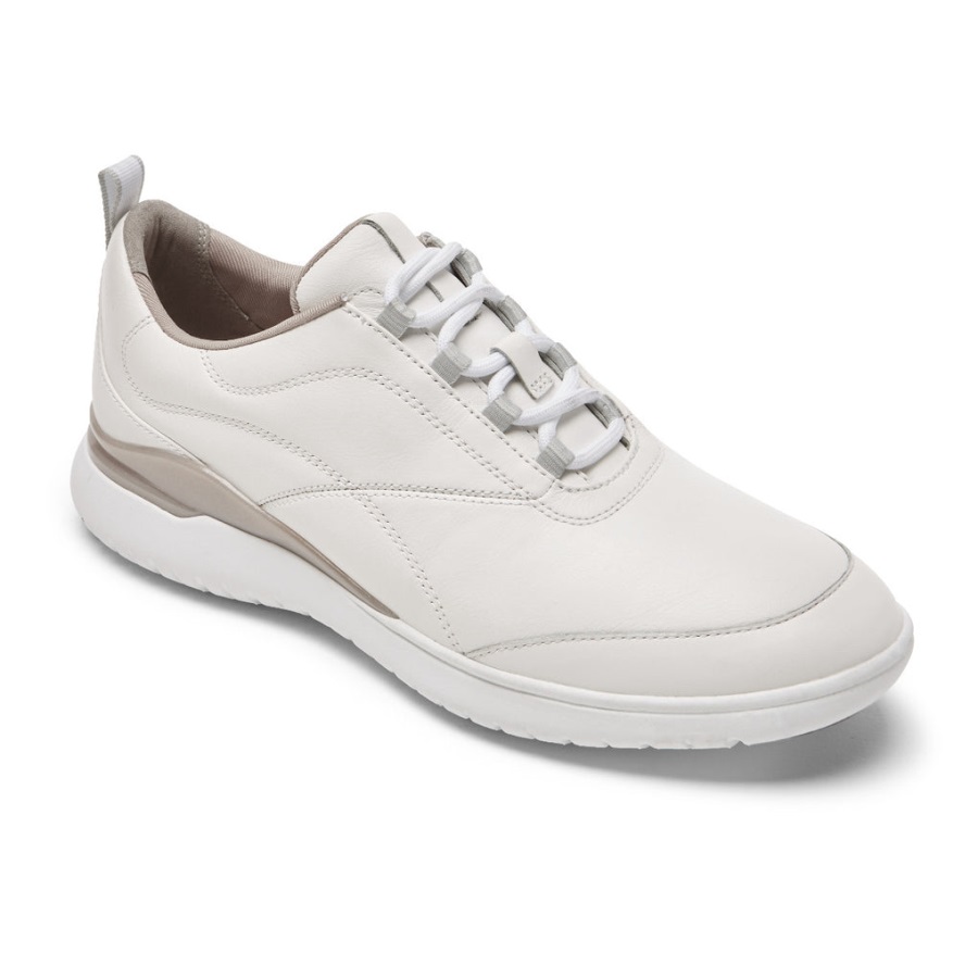 Rockport Kadın Total Motion Spor Spor Ayakkabı Beyaz Deri - Görsel 1