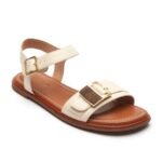 Rockport Kadın Total Motion Zadie Tokalı Sandalet Vanilya