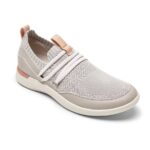 Rockport Kadın Truflex Fly Yıkanabilir Bungee Spor Ayakkabı Gri