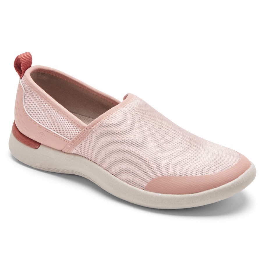 Rockport Kadın Truflex Fly Yıkanabilir örgü Slip-on Pembe örgü Yıkanabilir - Görsel 1