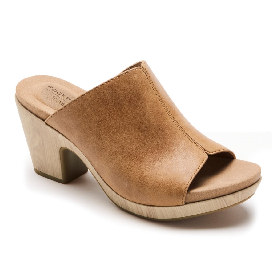 rockport_kadin_vivianne_slayt_sandal_bal.jpg Rockport Kadın Vivianne Slayt Sandal Bal - Görsel 1