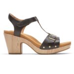 Rockport Kadın Vivianne T-kayış Sandalet Siyah - Görsel 2