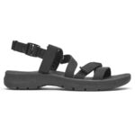 Rockport Kadın Xcs Iz Tech Yıkanabilir Askılı Sandalet Siyah - Görsel 2