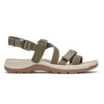 Rockport Kadın Xcs Iz Teknolojisi Yıkanabilir Askılı Sandal Zeytin - Görsel 2