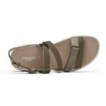 Rockport Kadın Xcs Iz Teknolojisi Yıkanabilir Askılı Sandal Zeytin - Görsel 4